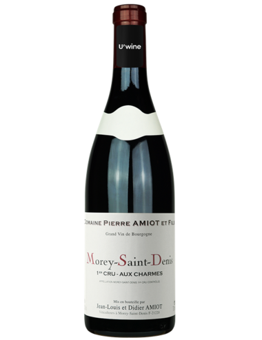 Vin Domaine Pierre Amiot et Fils Morey-Saint-Denis 1er Cru Aux Charmes 2018 Rouge