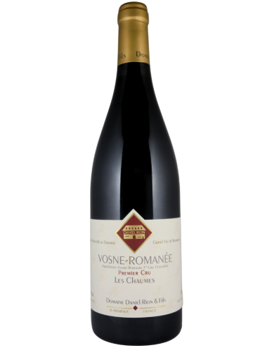 Vin Domaine Daniel Rion Vosne-Romanée 1er Cru les Chaumes 2016 Rouge