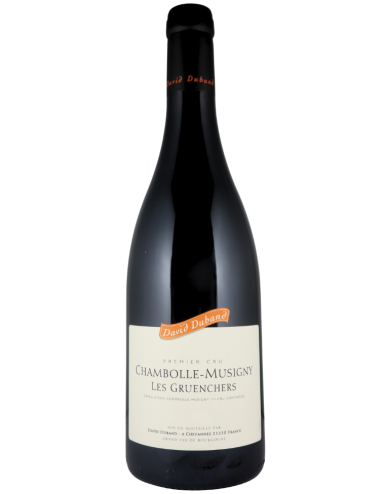 Vin Domaine David Duband Chambolle-Musigny 1er cru Les Gruenchers 2018 Rouge