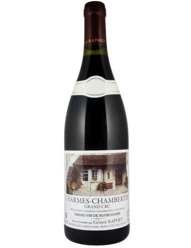 Vin Domaine Gérard Raphet Charmes-Chambertin Grand Cru 2016 Rouge