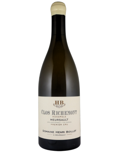 Vin Domaine Henri Boillot Meursault 1er cru Clos Richemont 2019 Blanc