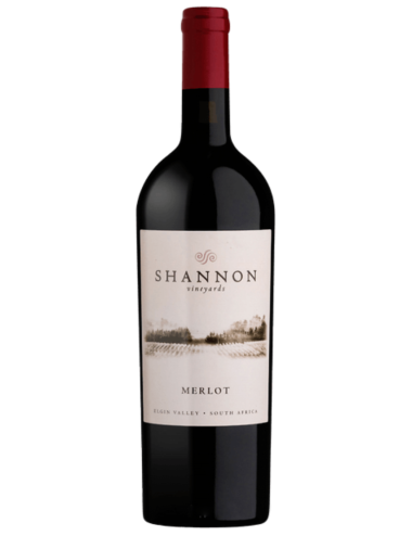 Wine Shannon Vineyards Black Merlot 2018 Red Vins d'Afrique du Sud