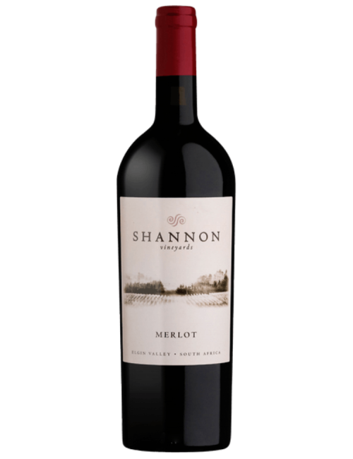 Wine Shannon Vineyards Black Merlot 2018 Red Vins d'Afrique du Sud