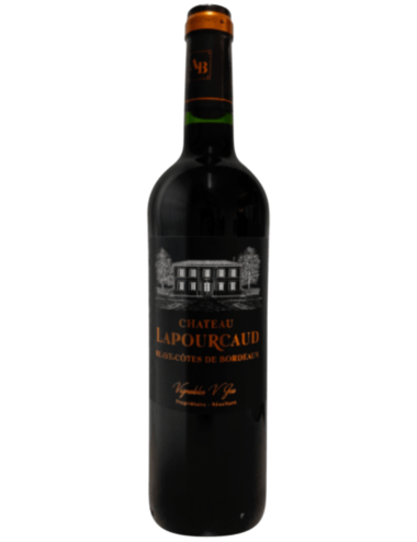 Wine Château Lapourcaud Côtes-de-Blaye 2021 Red Vins de Bordeaux