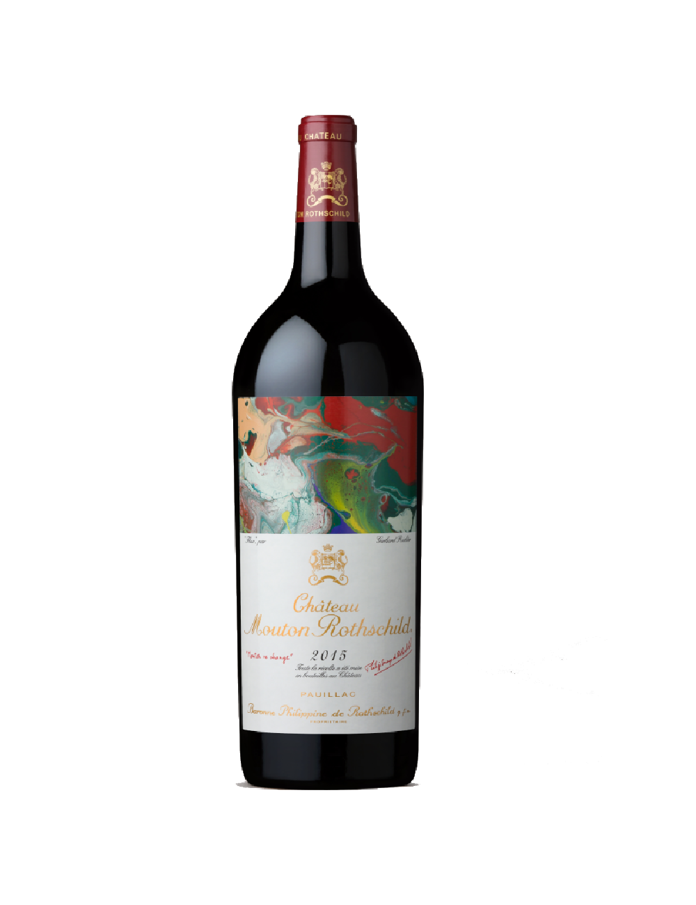 Wine Château Mouton Rothschild Magnum 2015 Red Vins de Bordeaux