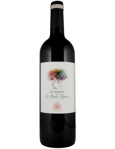 Wine Le Temps de la Rose Figeac  2019  Red Vins de Bordeaux