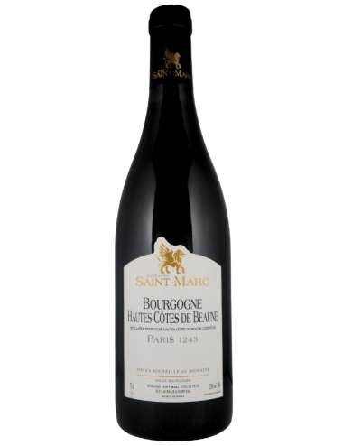 Wine Domaine Saint-Marc Bourgogne Hautes-Côtes-de-Beaune Paris 1243 2021 Red