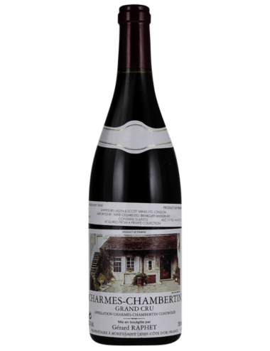 Wine Domaine Gérard Raphet Charmes-Chambertin Grand Cru 2018 Red