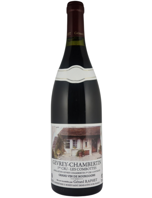 Wine Domaine Gérard Raphet Gevrey-Chambertin 1er cru Les Combottes 2018 Red