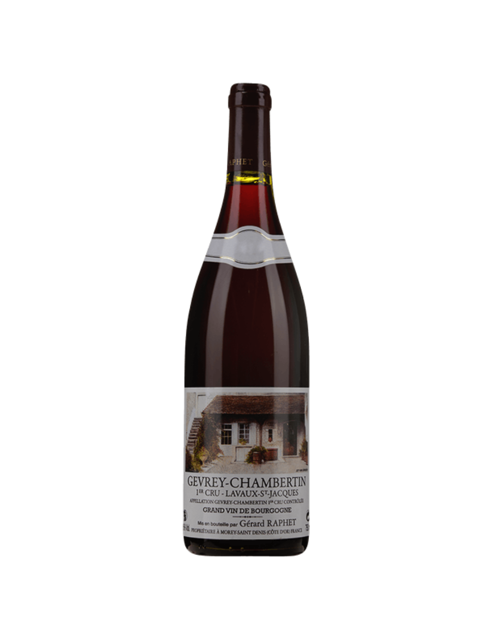 Wine Domaine Gérard Raphet Gevrey-Chambertin 1er Cru Lavaux Saint-Jacques 2021 Red