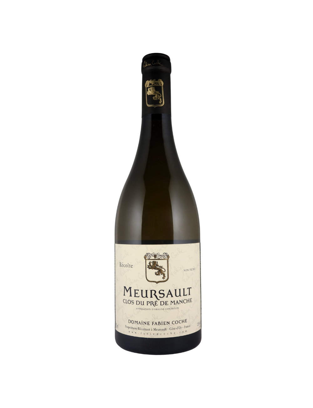 Wine Domaine Fabien Coche Meursault Clos du Pré de Manche 2021 White