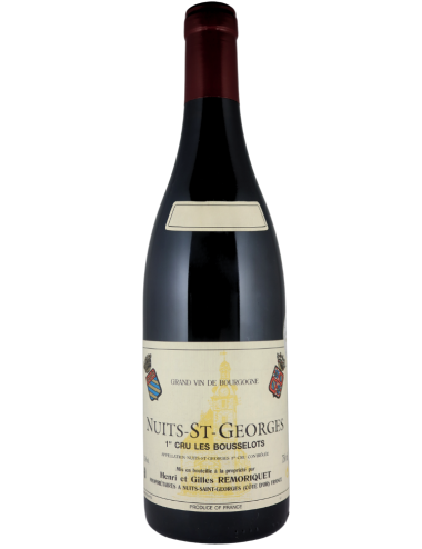Wine Domaine Henri et Gilles Remoriquet Nuits-Saint-Georges 1er Cru les Bousselots 2019 Red