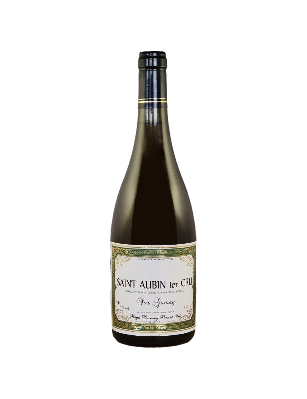 Wine Cellier des Ursulines Saint-Aubin 1er Cru Sur Gamay 2014 White