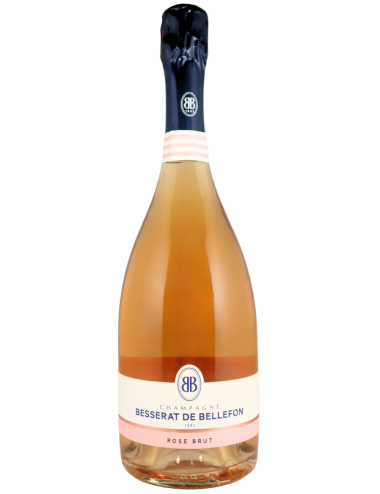 Wine Champagne Besserat de Bellefon Cuvée des Moines Rosé  