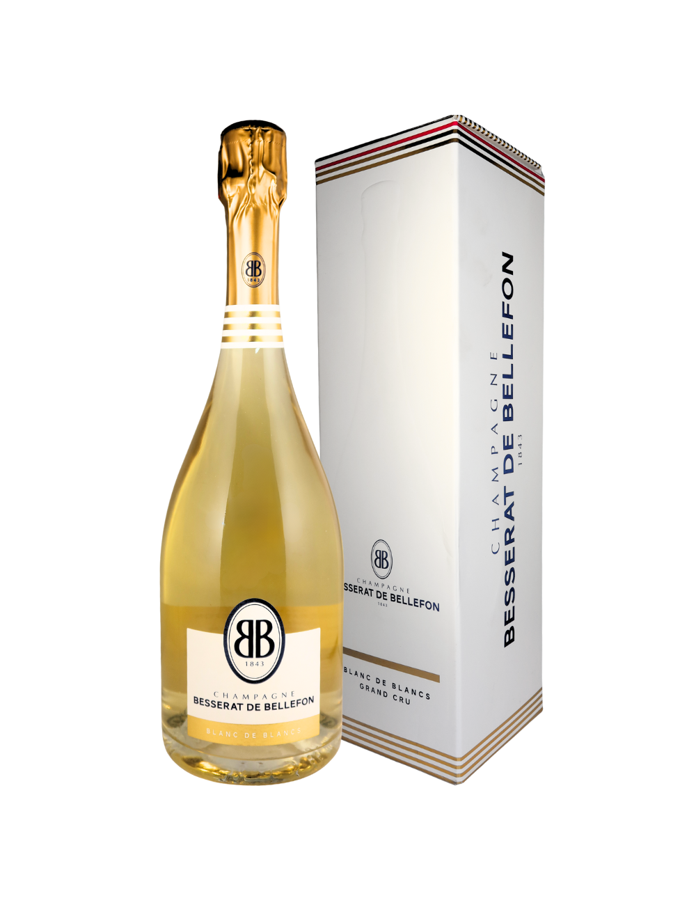 Champagne Besserat Blanc de Blancs GC avec Etui