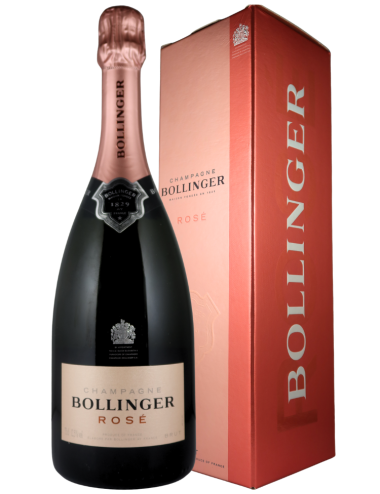 Wine Champagne Bollinger Rosé en étui   Champagne