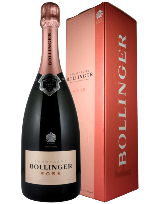 Wine Champagne Bollinger Rosé en étui   Champagne