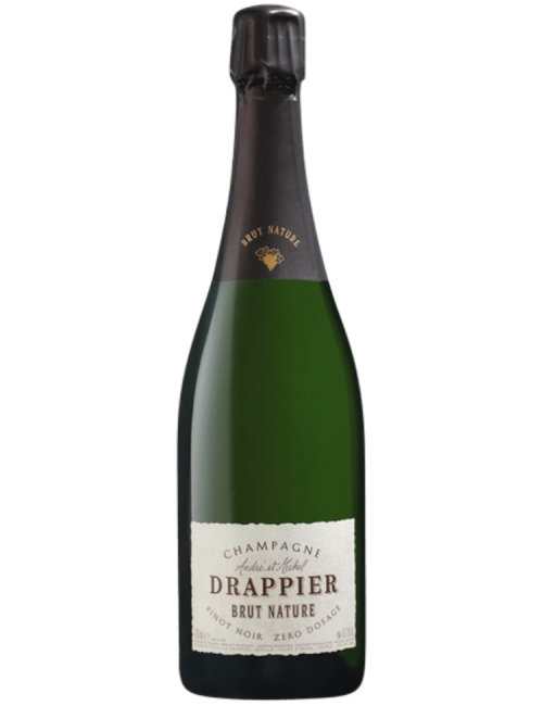 Wine Champagne Drappier Brut Nature  White Champagne