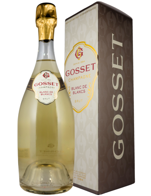 Champagne Gosset Blanc de Blancs avec etui