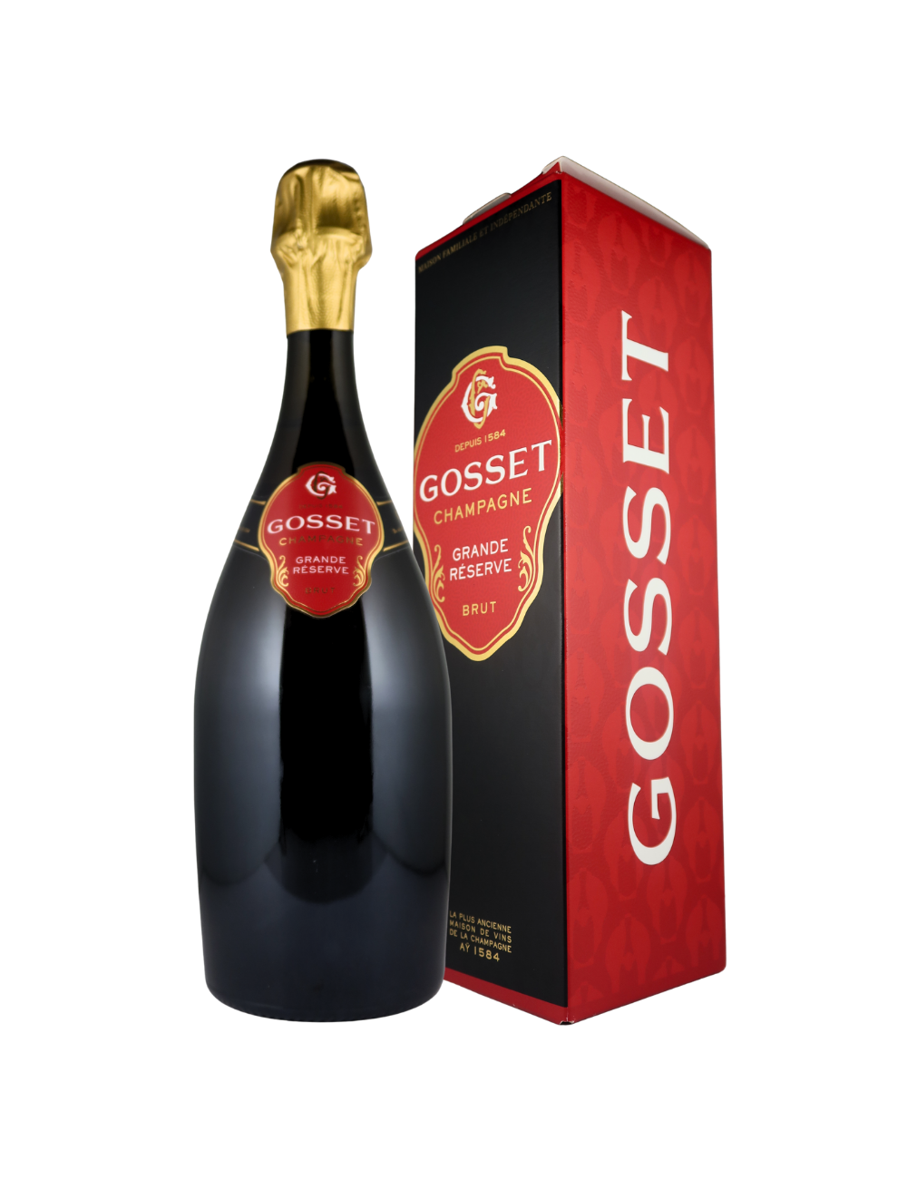 Champagne Gosset Grande Reserve avec etui