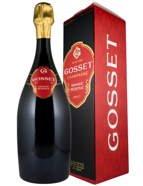 Champagne Gosset Grande Reserve avec etui