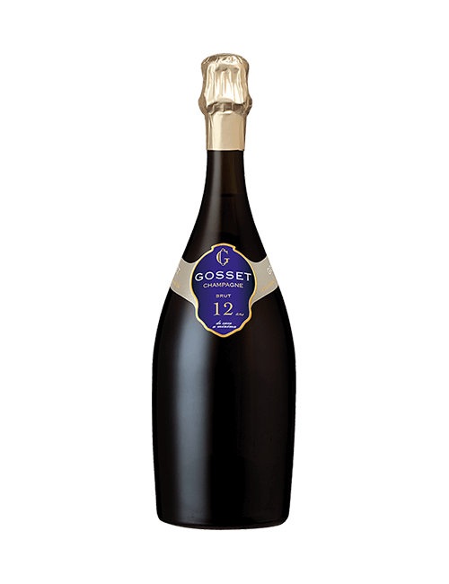 Champagne Gosset 12 ans de cave a minima  Blanc