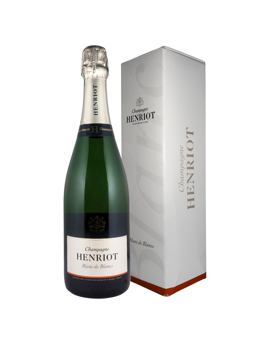 Wine Champagne Henriot Blanc de Blancs Etui  White
