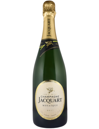 Wine Champagne Jacquart Brut Mosaïque étui  White