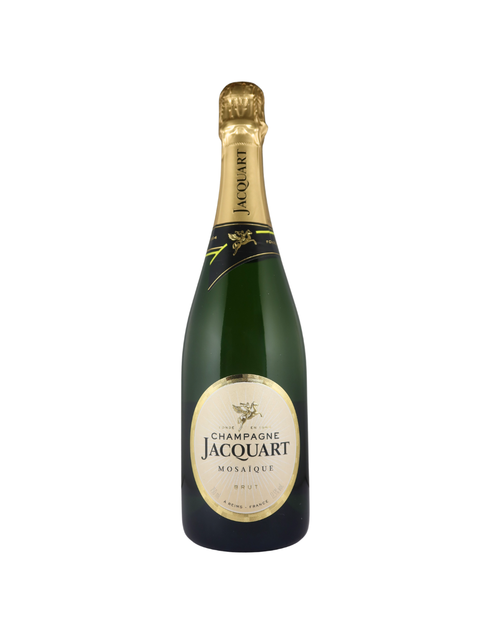 Wine Champagne Jacquart Brut Mosaïque étui  White