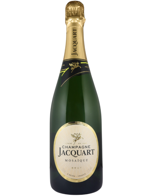 Wine Champagne Jacquart Brut Mosaïque étui  White