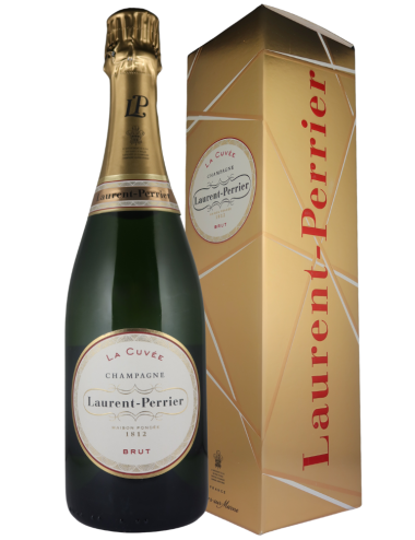 Wine Champagne Laurent-Perrier La cuvée Brut Etui  White