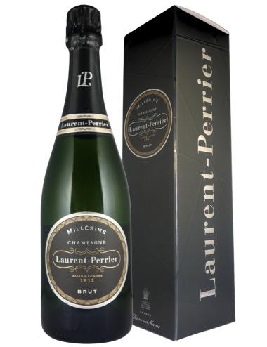 Wine Champagne Laurent-Perrier Brut Millésime étui 2012 White
