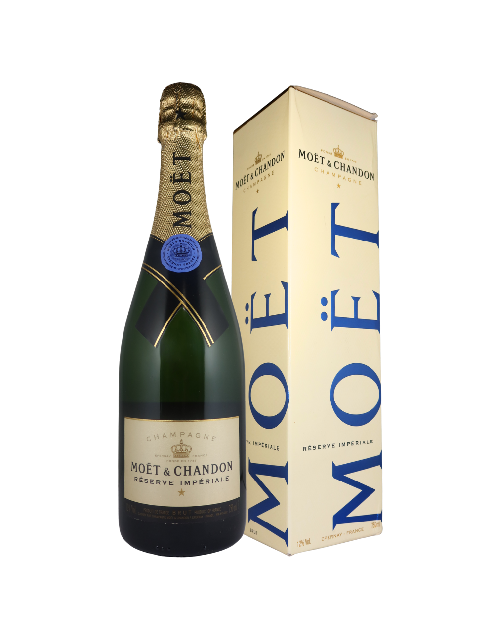 Moet Brut Reserve Imperiale avec etui