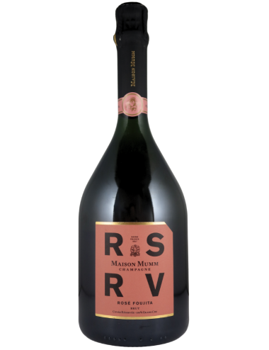 Wine Champagne Mumm RSRV cuvée Foujita Grand Cru Brut Rosé  