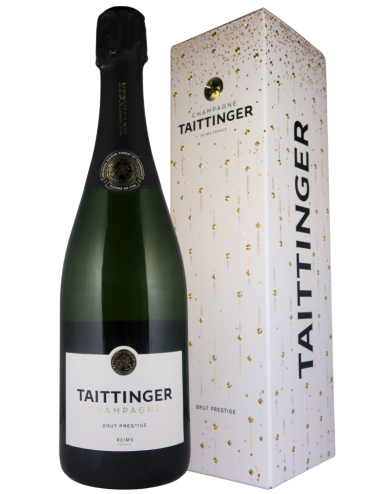 Wine Champagne Taittinger Brut Prestige Etui  White