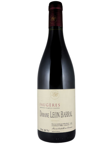 Wine Domaine Léon Barral Faugères 2019 Red Vins du Languedoc