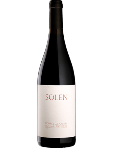 Wine Domaine les Aurelles Pezenas Solen 2015 Red Vins du Languedoc