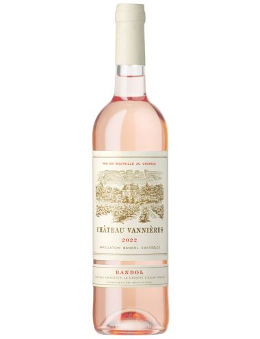 Wine Château Vannières Bandol Rosé 2022 Rose Vins de Provence