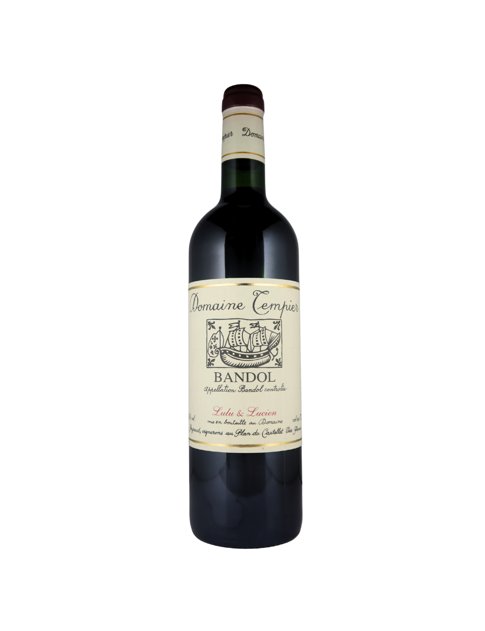 Bandol Rouge 2023 Lulu & Lucien Domaine Tempier