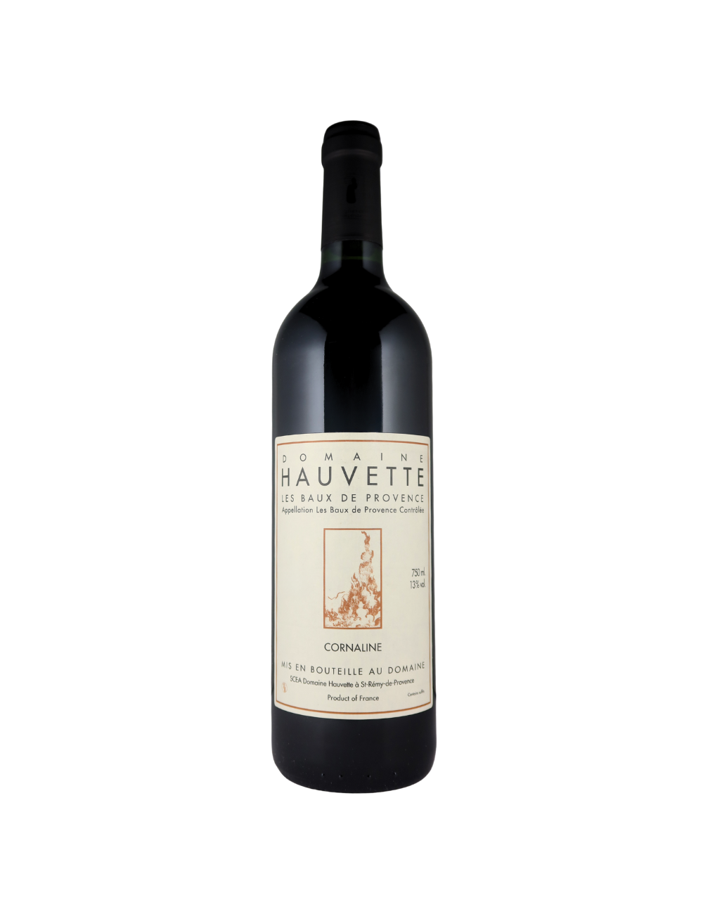 Wine Domaine Hauvette Baux-de-Provence Cornaline 2017 Red