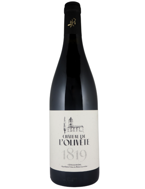 Cotes du Rhone rouge 2023 Cuvée 1819 - Ch. de L'Olivete