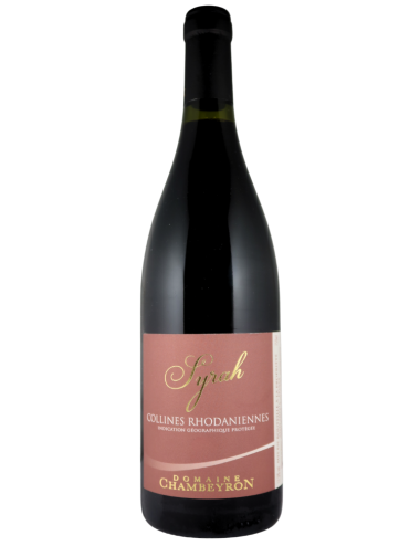 Wine Domaine Chambeyron IGP Syrah 2019 Red Vins Vallée du Rhône