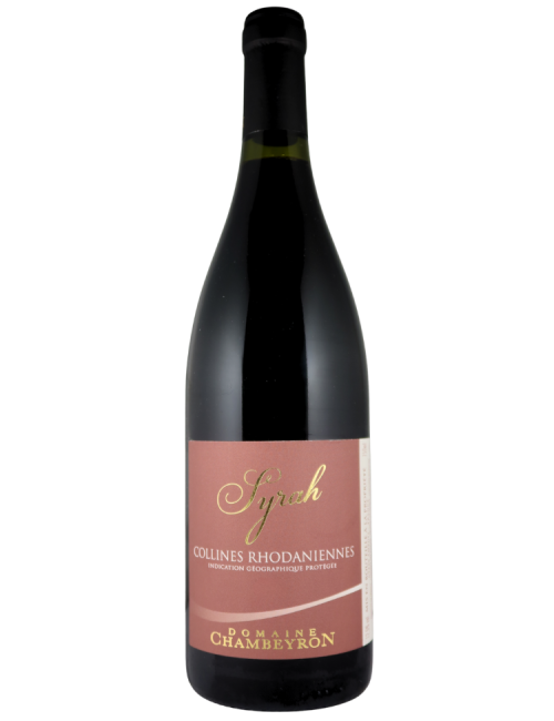 Wine Domaine Chambeyron IGP Syrah 2021 Red Vins Vallée du Rhône