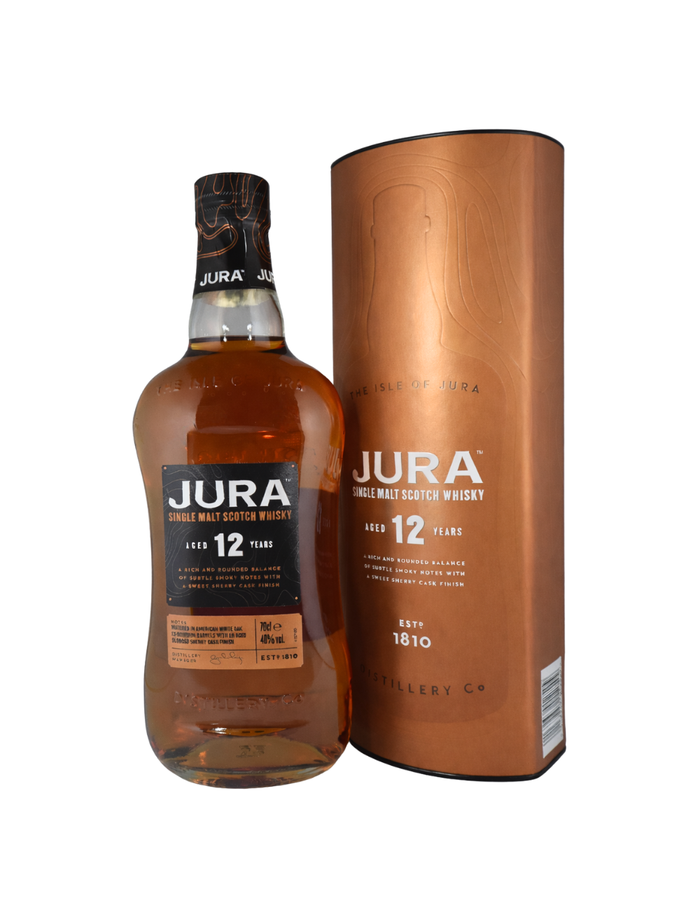 Scotch Whisky Single Malt Jura 12ans en etui