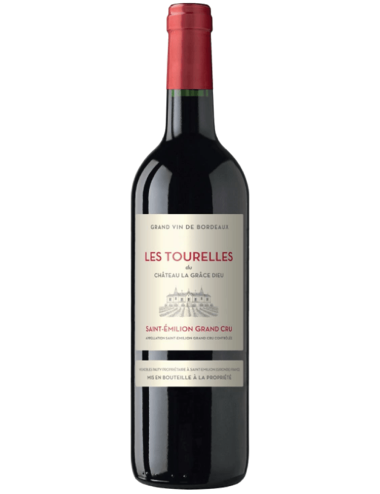 Wine Les Tourelles du Château la Grâce Dieu  2021 Red