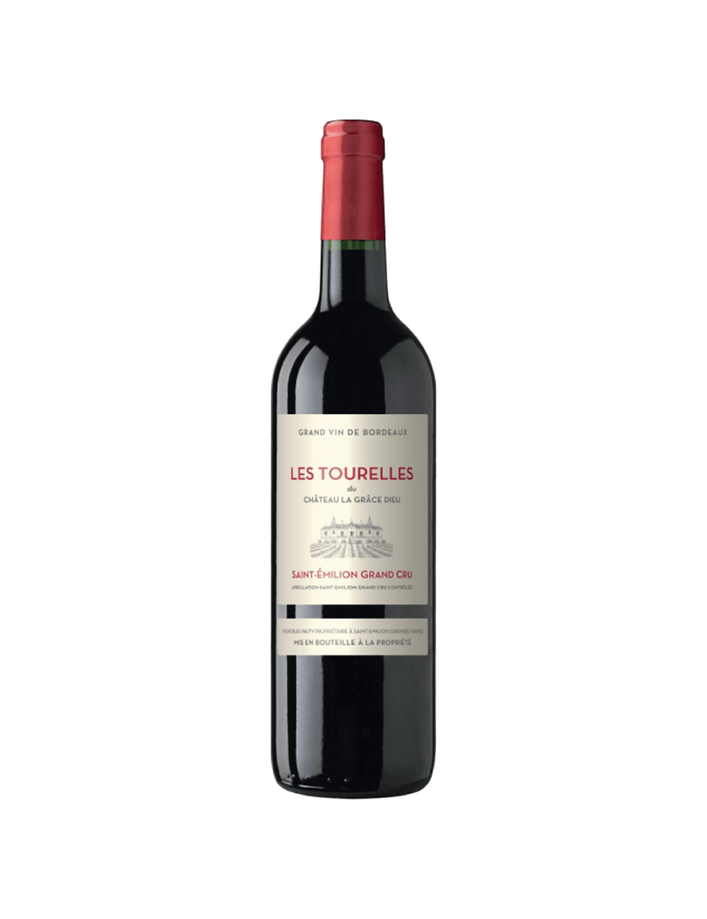 Wine Les Tourelles du Château la Grâce Dieu  2021 Red