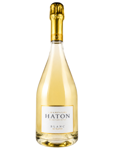 Wine Champagne Haton Blanc de Blancs  White Champagne
