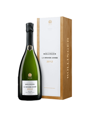 Champagne Bollinger La Grande Année coffret 2012