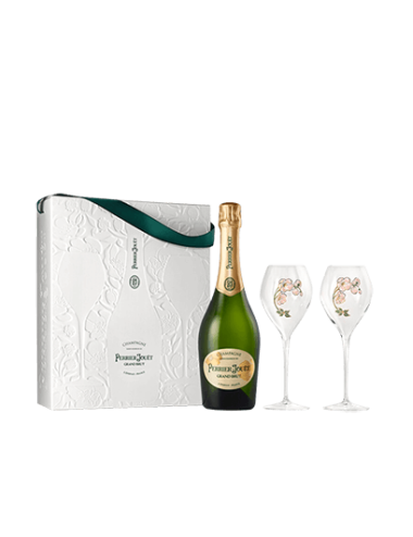 Champagne Perrier-Jouët Brut et coffret 2 flutes